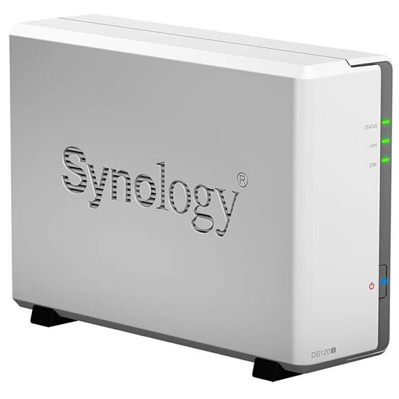 （Synology）群晖DS120j单盘位 NAS网络存储服务器私有云数据备份