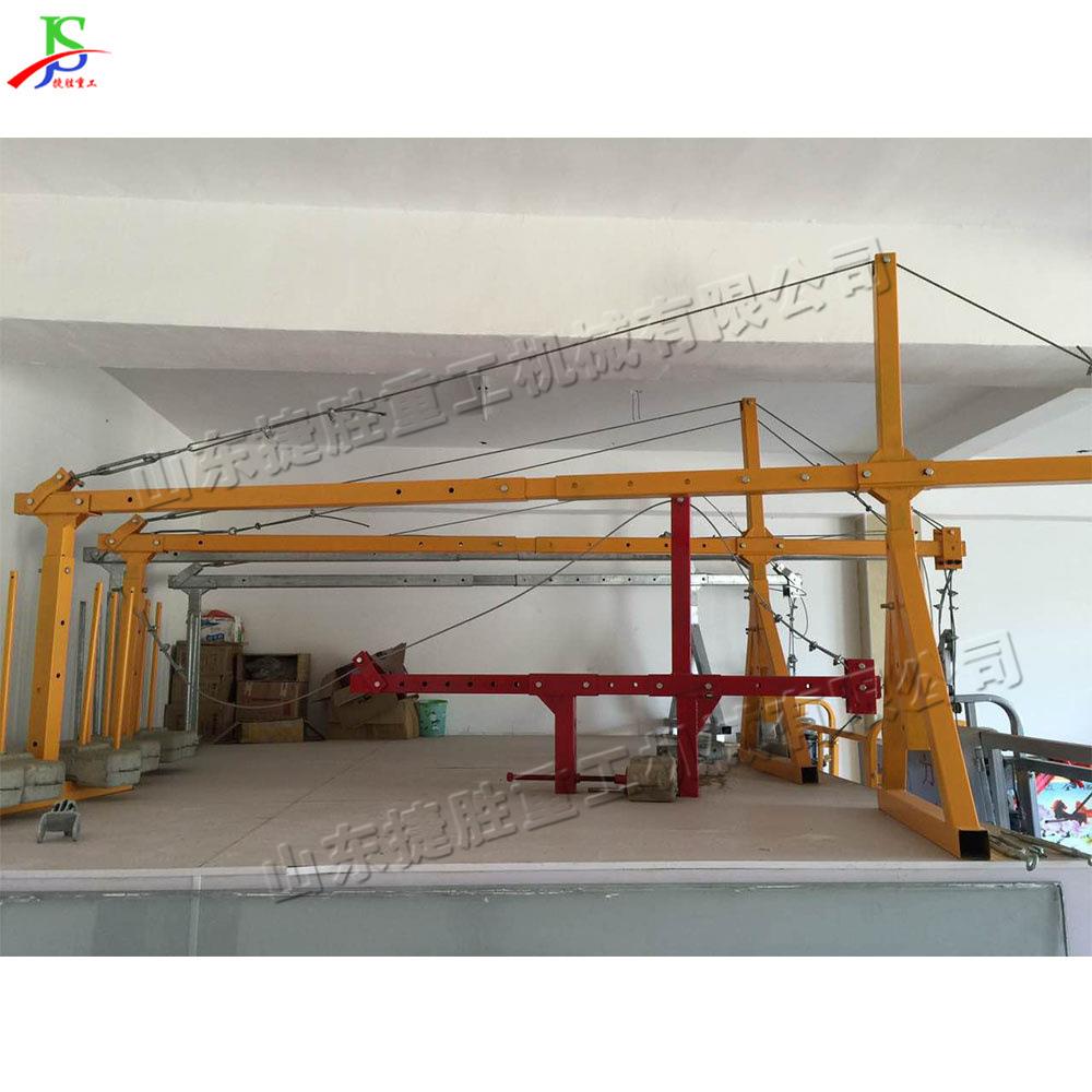 小型起重机吊篮 建筑施工电动升降机 外墙装修清洗单柱双笼提升机