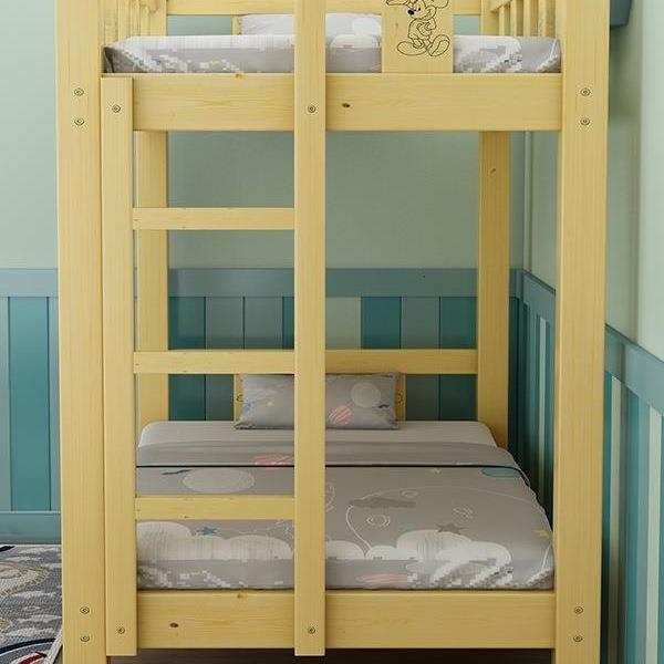 幼儿园儿童上下床托管班小学生午睡床双层实木上下铺高低床午托床