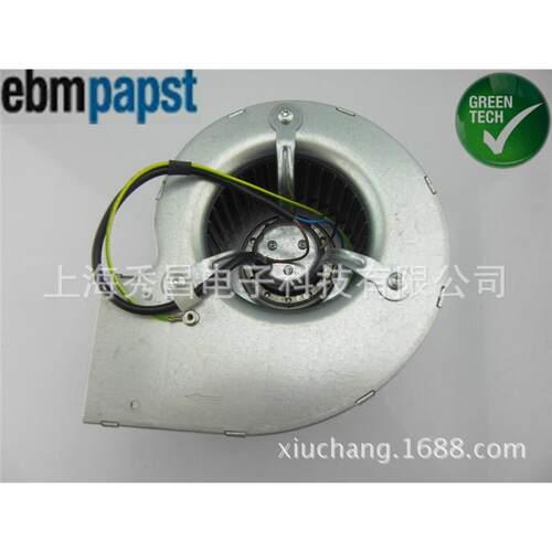 现货德国 D2E097-BK66-48 ebmpapst风机 50W 230V 双进风离心风扇