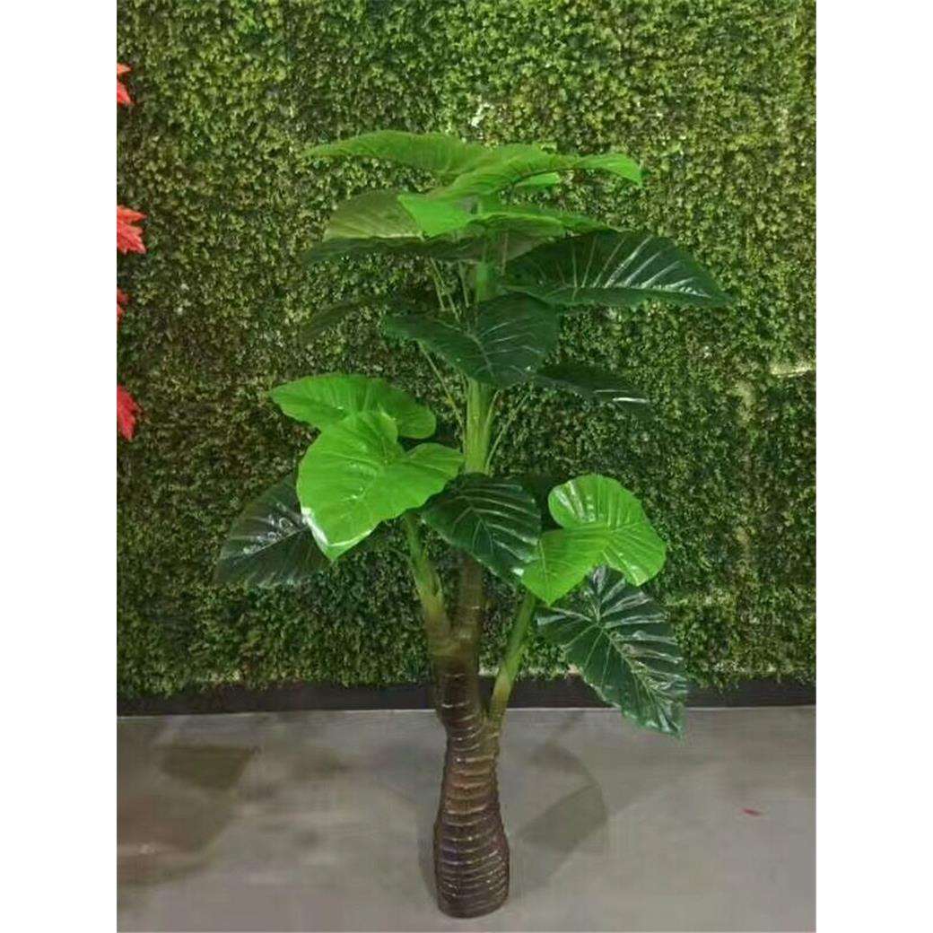 仿真树绿萝 假树假花客厅装饰绿色绿植物落地绢花盆栽塑料盆景