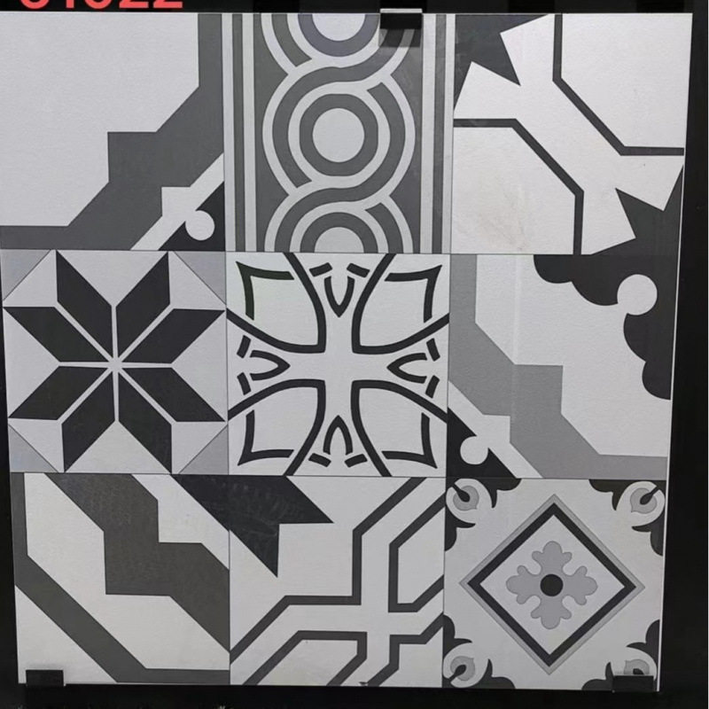 哑光大理石瓷砖600x600防滑