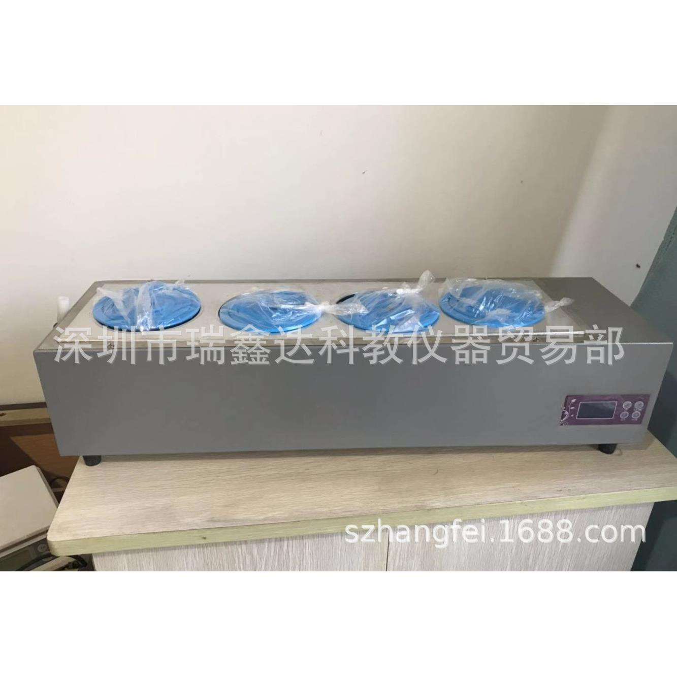数显恒温水浴锅HH-4D/HH-6D 单列四孔六孔水浴锅 一列4孔一列六孔