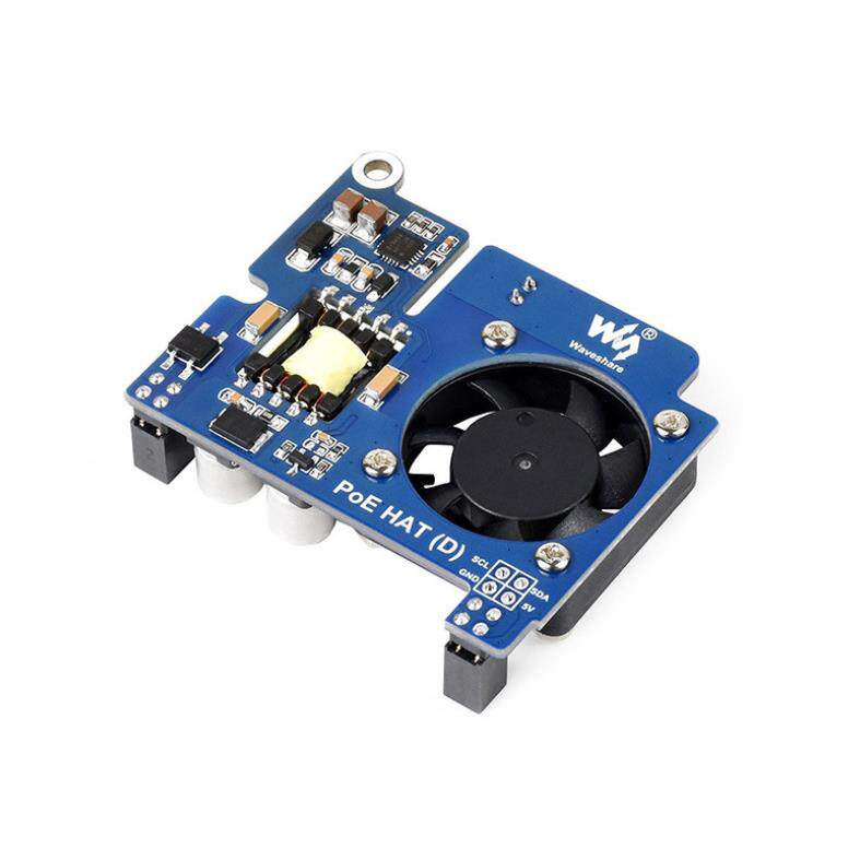 微雪 树莓派以太网供电扩展板 可接入外壳支持802.3af网络标准