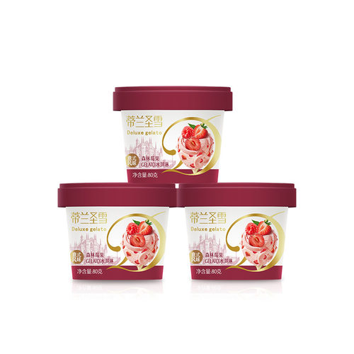 蒙牛蒂兰圣雪森林莓果gelato冰淇淋雪糕