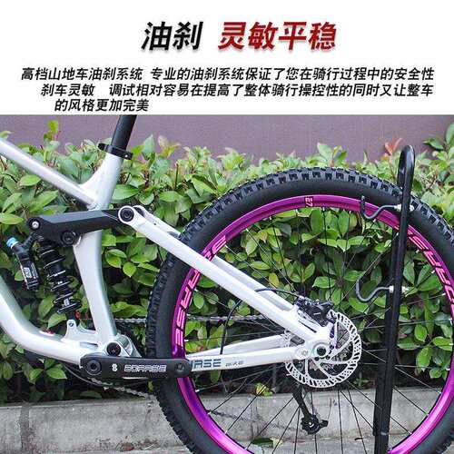 BOARSE博睿思 山地四连杆软尾AM FR DH速降CROSS9.1软尾避震整车