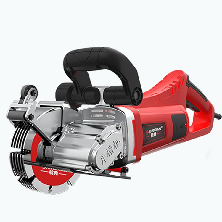 航典开槽机一次成型水电工安装无尘全自动切割槽墙壁打线挖槽图片
