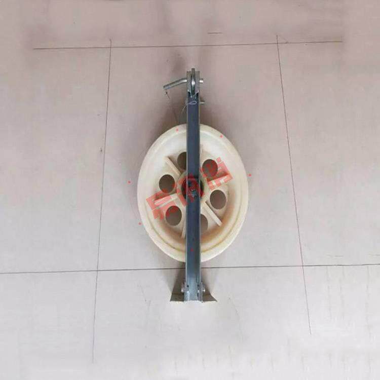 320*80导线滑车尼龙/铝轮导线电缆滑轮架空输电线路放线滑车滑子