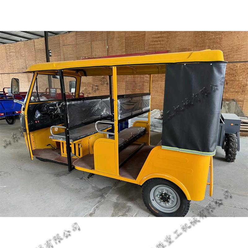 tuk-tuk 电动型载客嘟嘟车 出口常用款三轮式观光车 六座载客车