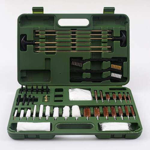 62PC Universal Gun Cleaning Kit铜丝棉刷钢丝刷清洁刷管刷套装