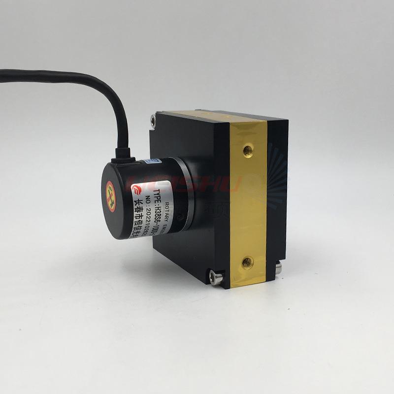 倍信拉线盒绳式1000旋转编码器KS40-2500-P脉冲500线1024-3-F-24