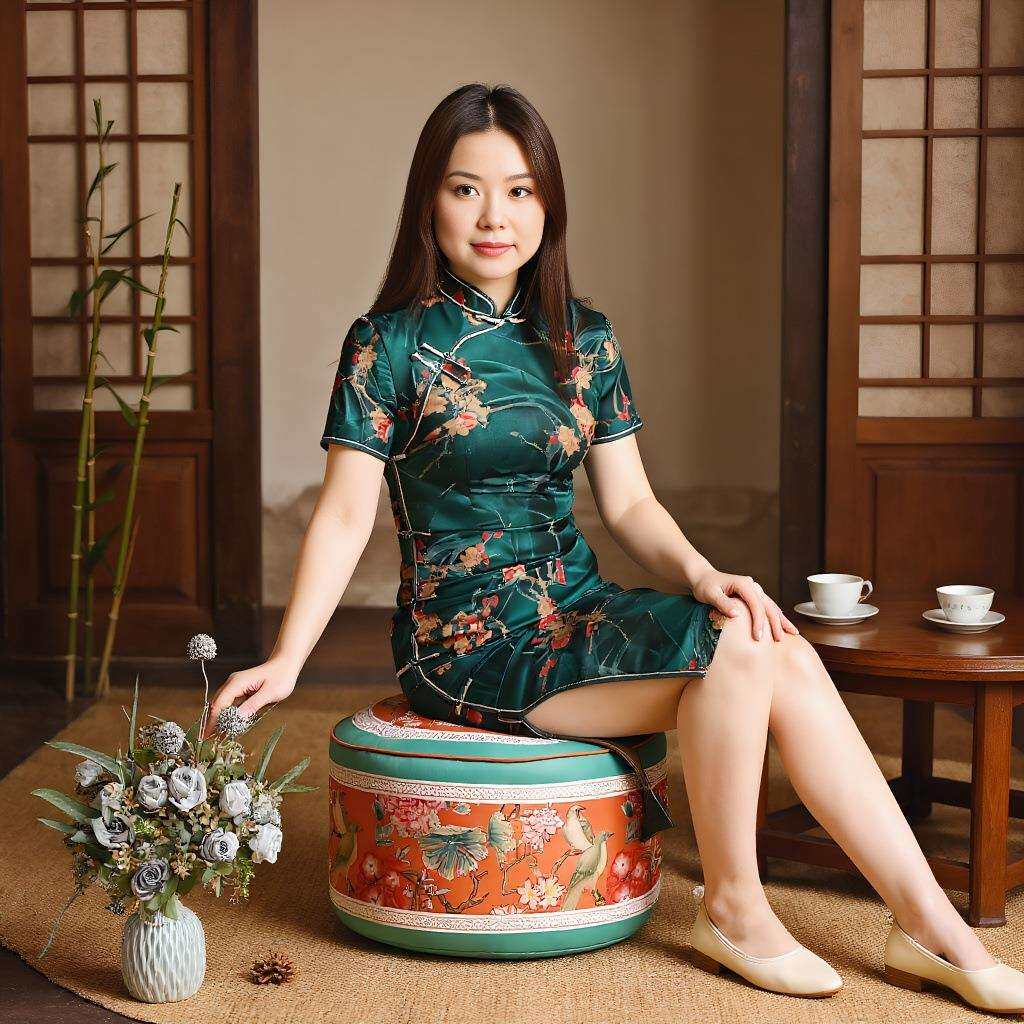 中式复古坐垫皮革地上懒人小凳子阳台客厅榻榻米沙发脚蹬地毯蒲团