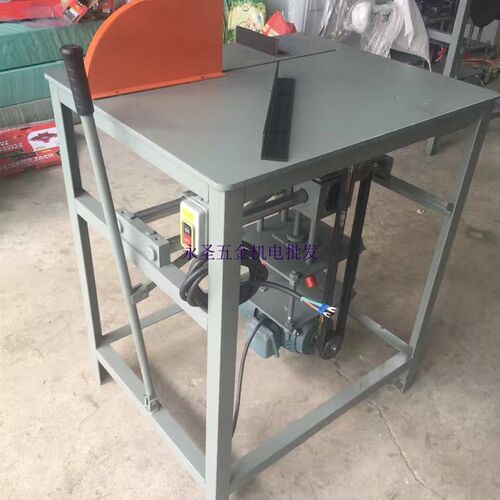 45角度手摇切割机铝合金门窗开料机幕墙切割机亚克力铝材手推台锯