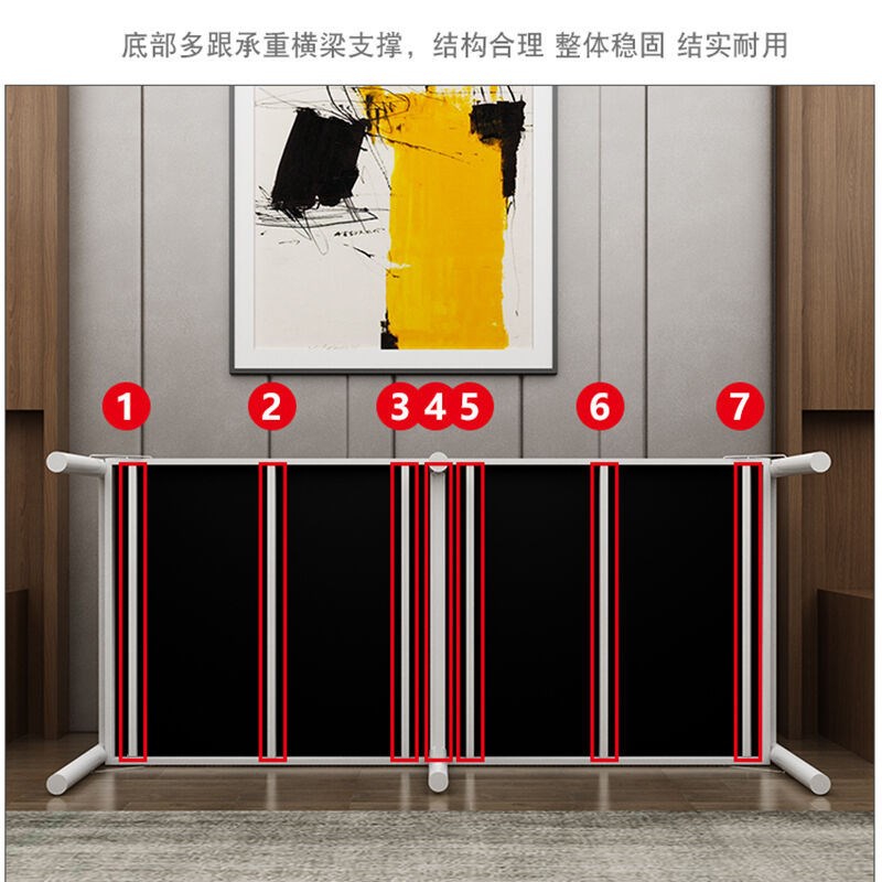 墨例折叠床办公室午休床家用简易单人床双人木板床行军床医院陪护