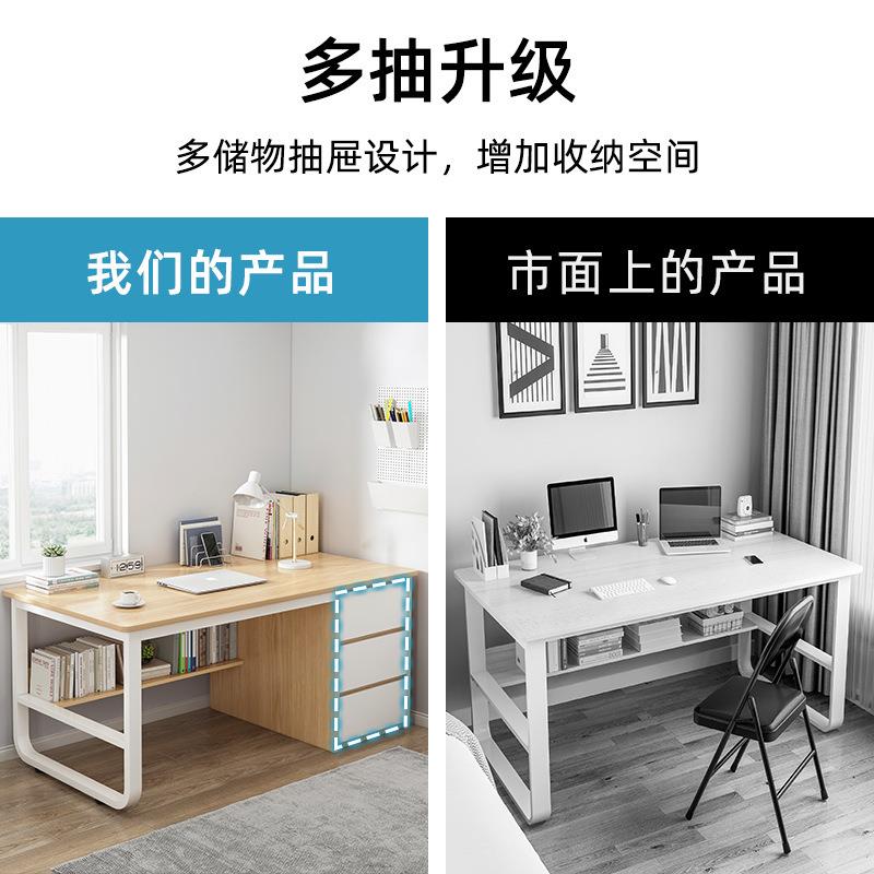 家用书桌学生经济型写字台卧室办公室桌子出租屋宿舍台式电脑桌