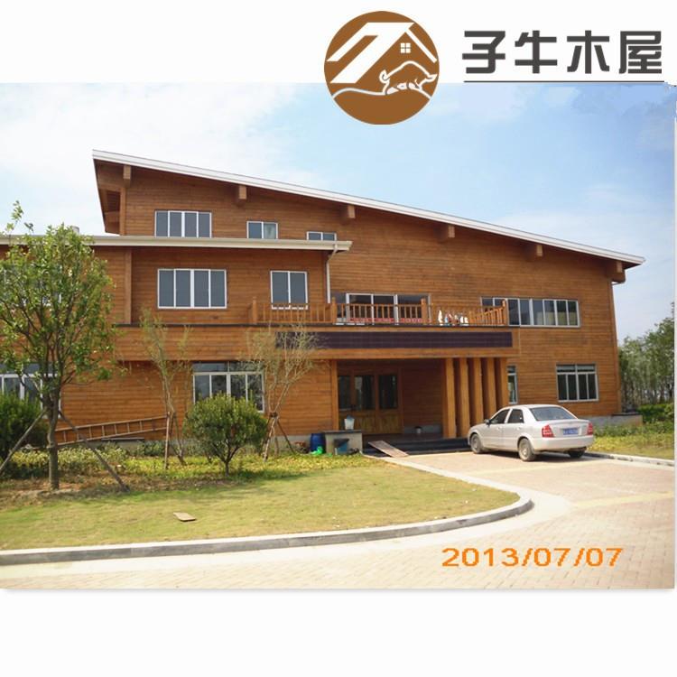 装配式管理木房子效果图展示现代小别墅组合木屋图片防腐集成木屋