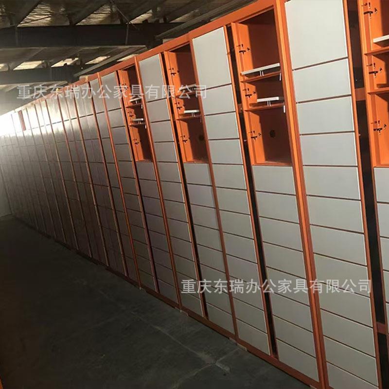 重庆智能快递柜菜鸟驿站存取件学校小区快递自提柜体加工尺寸设计