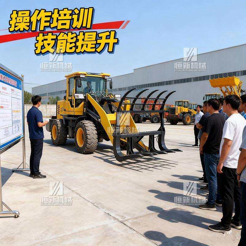 抓车抓木机铲车装载机四驱小型柴油家用养殖20大型加长臂液压