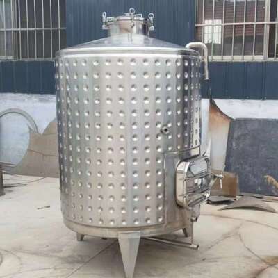 不锈钢储存罐 5吨10吨20吨304不锈钢果酒发酵罐 储油罐储水罐储酒