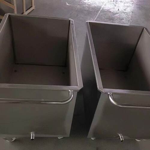 不锈钢水箱储水箱储物箱工业储水桶移动式手推车浸泡池不锈钢桶