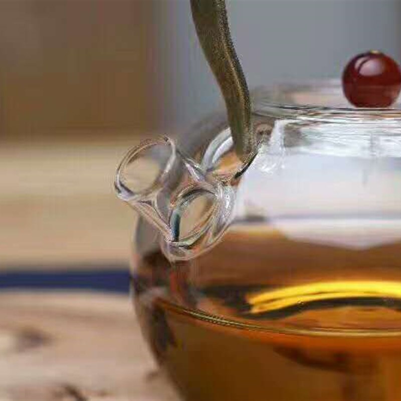 日式耐热透明玻璃壶提梁电陶炉烧水壶加厚迷你煮黑红茶壶家用套装