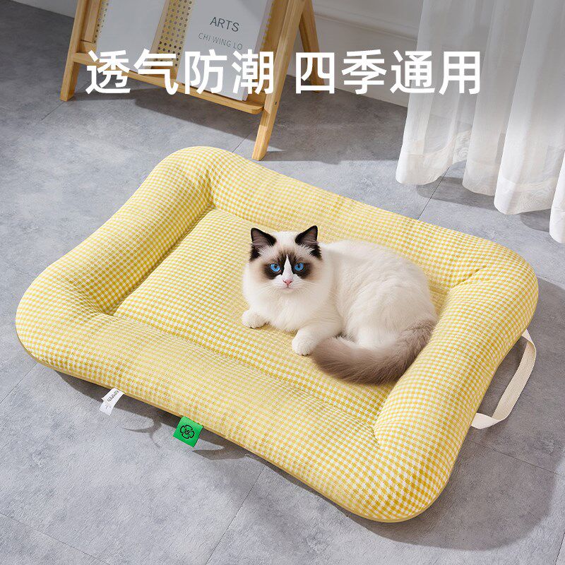 猫垫子四季通用猫咪睡垫猫床猫窝垫子狗狗垫子睡觉用宠物垫子耐抓