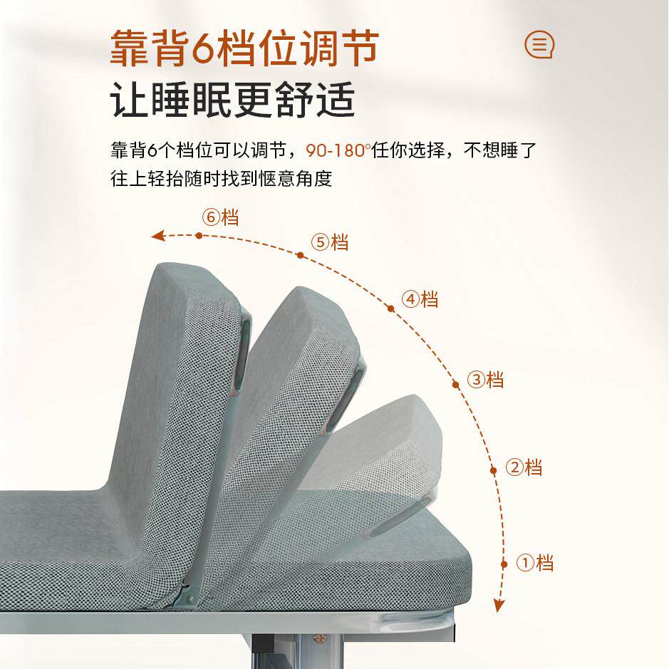 行午护床陪折叠床单人床军床小床午休床ZDC25100躺椅午睡办公室小