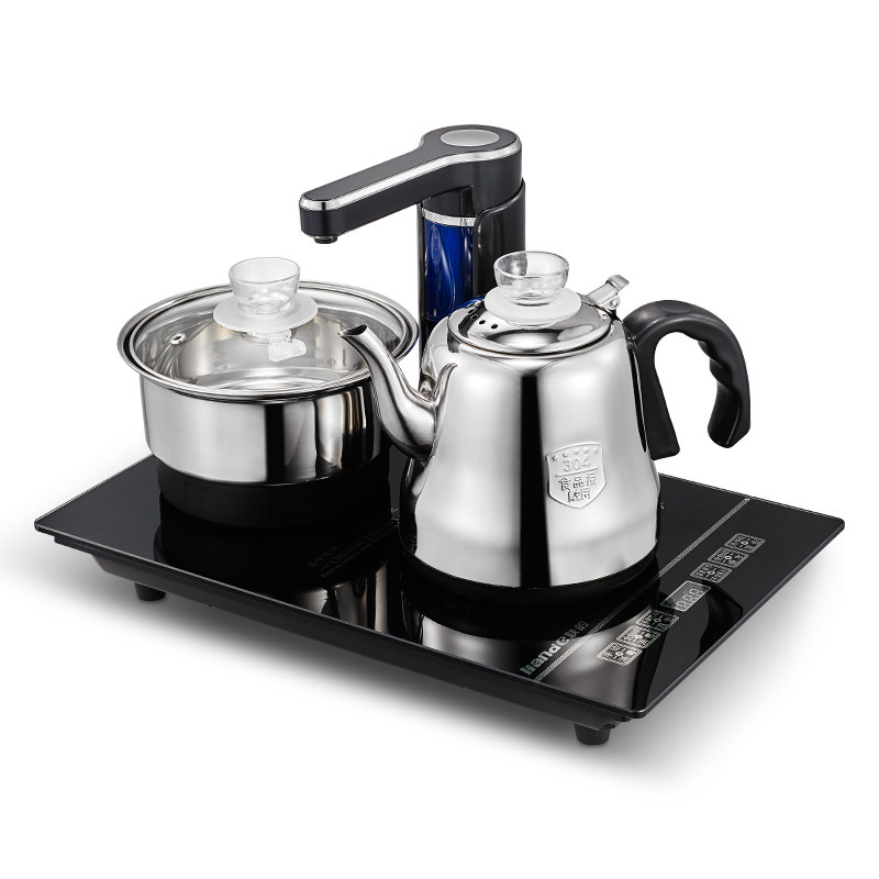 40x23嵌入式全自动上水电热烧水壶茶桌电磁炉抽水式茶台电茶炉