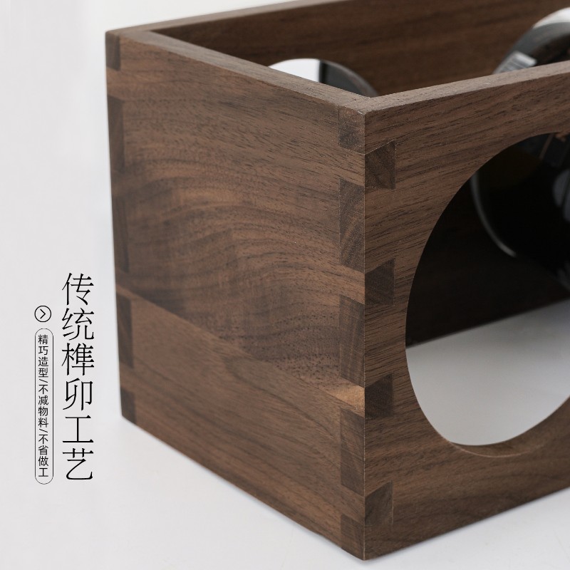 黑胡桃木红酒架子家用客厅红葡萄酒展示架酒架实木餐厅酒格子定制
