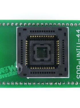PLCC44转DIP44 编程座 引脚间距1.27mm测试座 IC120-0444-306带板