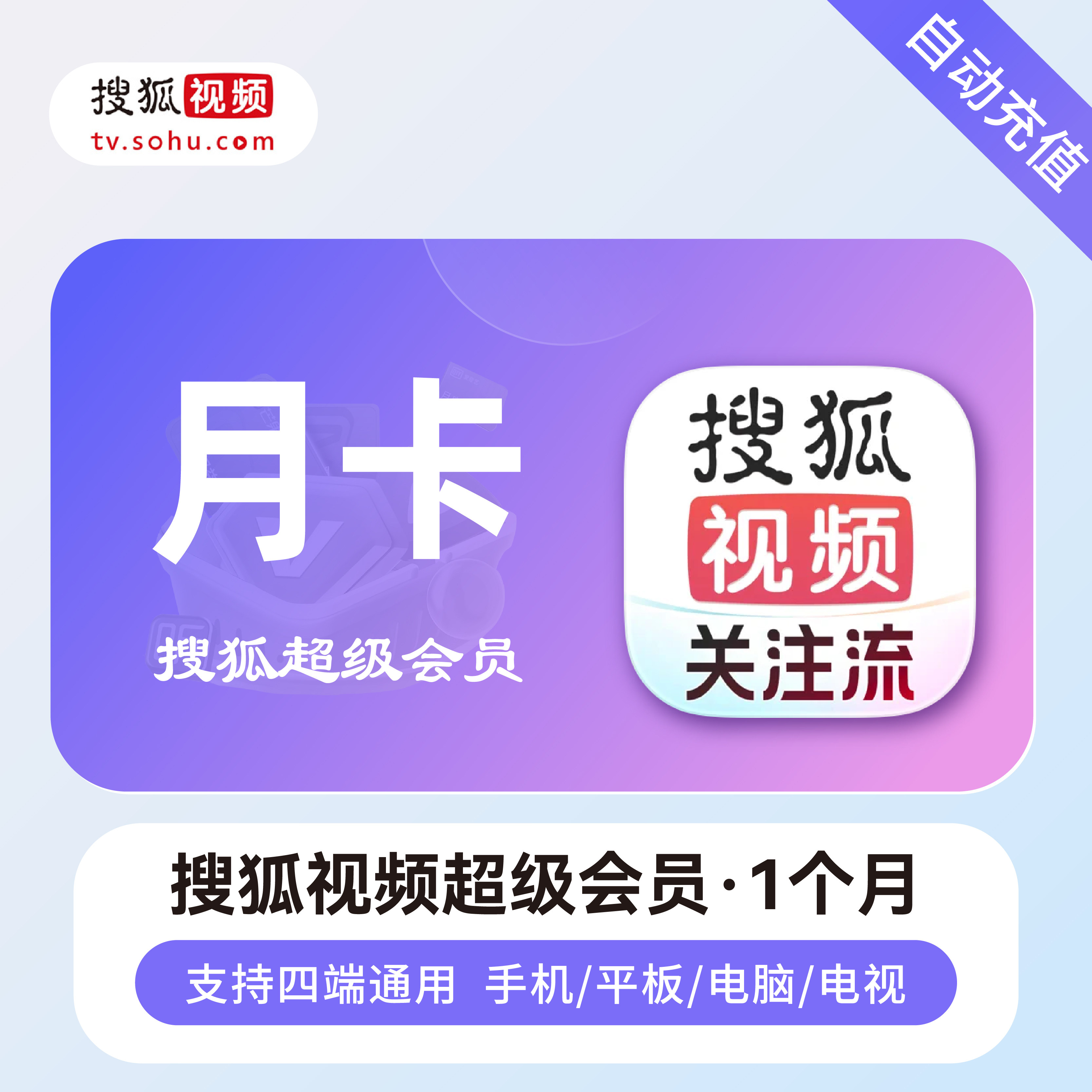 搜狐会员官方直充秒到账