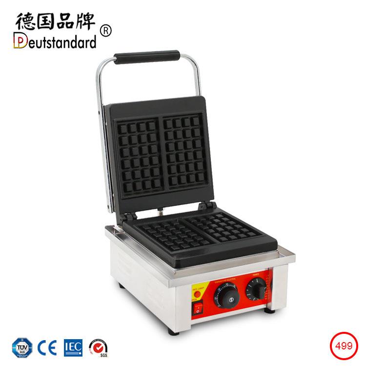 铸铁两片方形华夫炉/比利时华夫饼机/华夫炉厂家松饼机华夫电烤炉