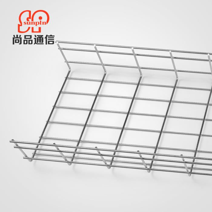 300*100*5网格桥架 钢网 电缆 开放式 节能 镀锌桥架