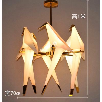 厂家直销LED落地灯吊灯台灯小鸟台灯千纸鹤落地灯个性吧台灯具