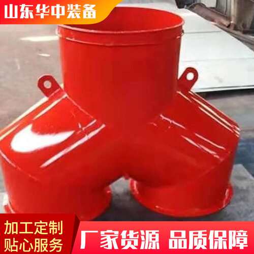 矿用分风器 内置闭开装置双风机自动切换装置铁质三叉风筒分流器