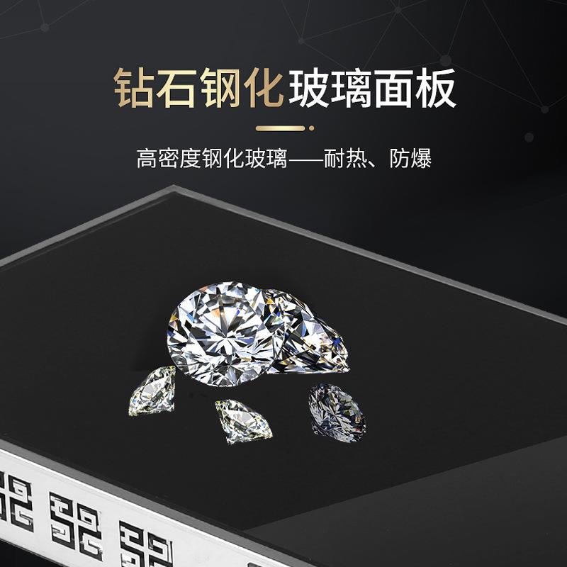 台式食物保温板食物保温灯微晶玻璃加热板自助餐厅加热菜板暖菜板