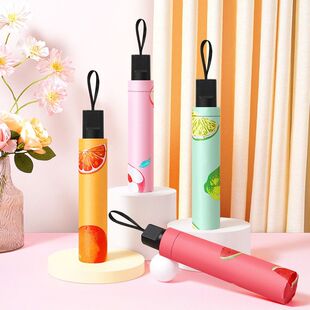 抢购水果防晒全手动雨伞晴雨加固男女抗风折叠遮阳 下单立减30