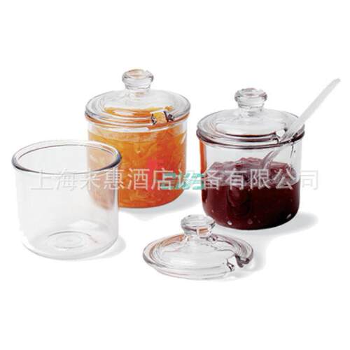 CAMBRO 96SKRC透明撒粉罐带乳酪盖/CJ80CW调料罐连缺口盖