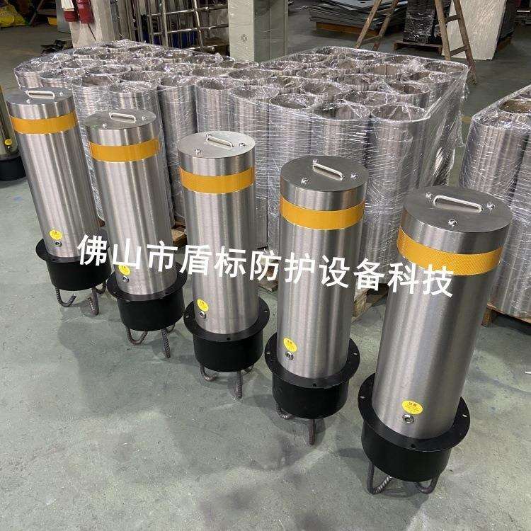 清远防撞警示路桩 分到口拦截车辆挡车杆 市政城市交通防冲撞护柱