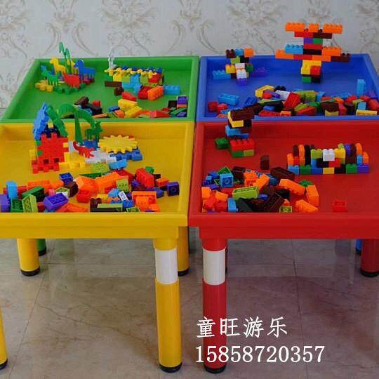 幼儿沙水桌 正方沙水桌 塑料沙水桌 宝宝沙水桌 儿童沙水桌