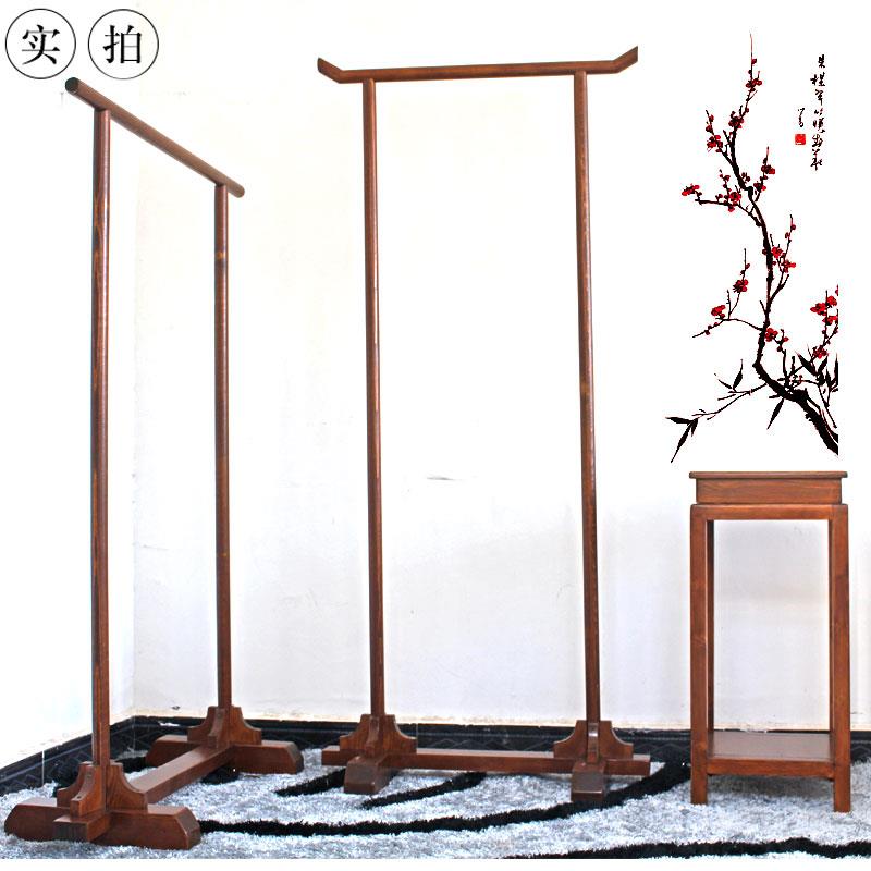 服装展示架落地衣帽架中式挂衣架禅意婚纱礼服陈列展架民宿酒店架