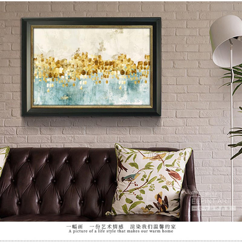 推拉配电箱液压翻盖电表箱画美式壁画餐厅挂画遮挡空开关盒装饰画