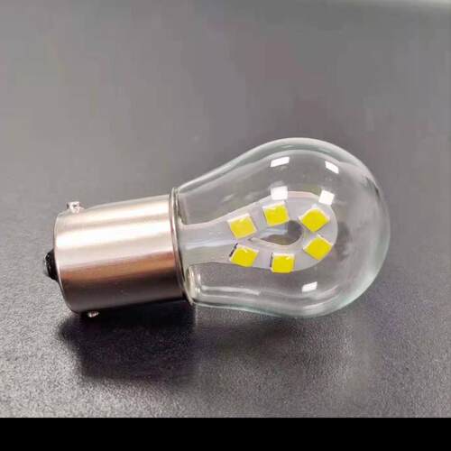 2023款全新汽车LED高亮刹车灯倒车灯1156/1157汽车尾灯P21W