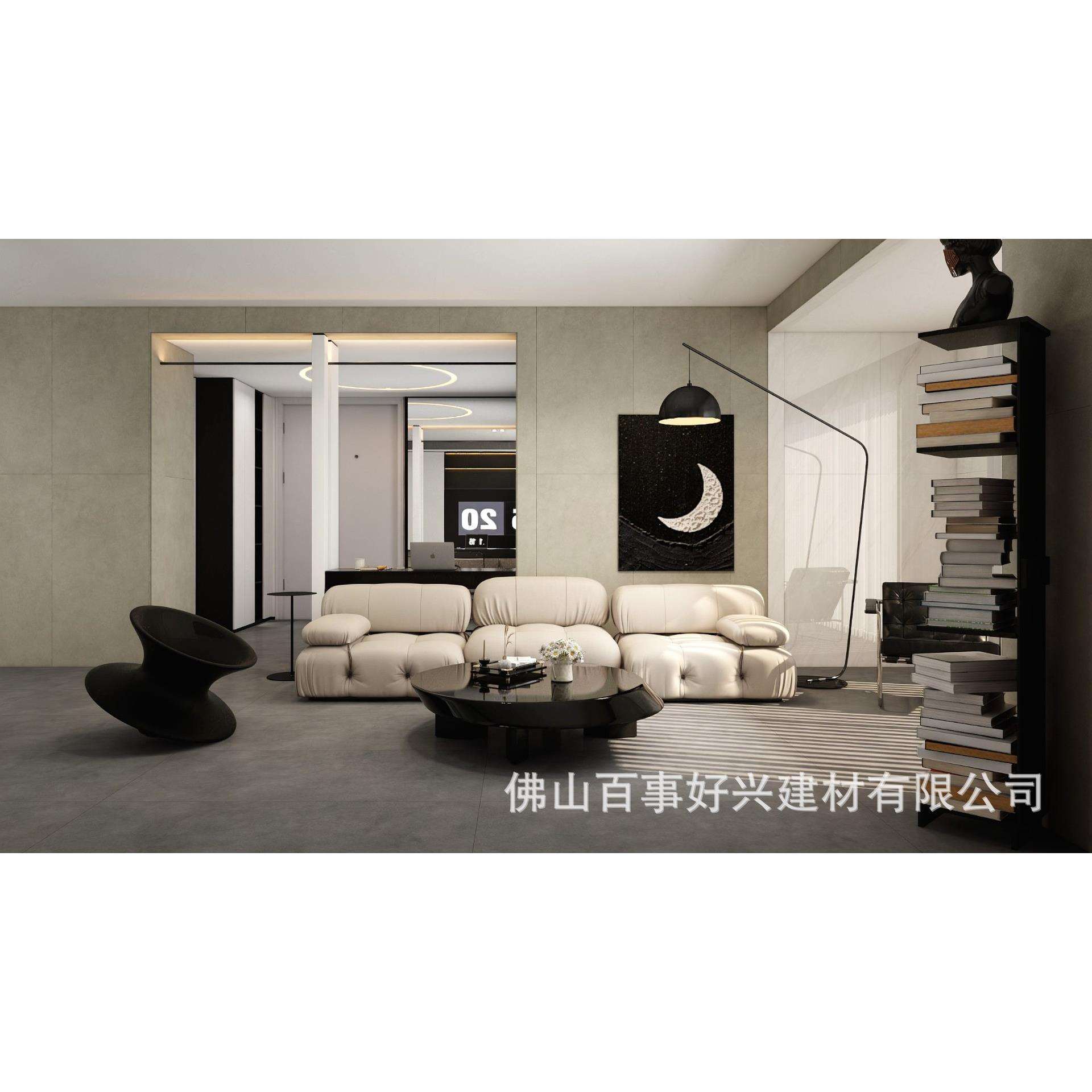 佛山任意连纹素雕仿古砖地砖客厅瓷砖 750x1500