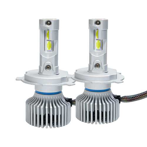 热销汽车led大灯 双铜管led车灯前照灯 80W大功率汽车大灯