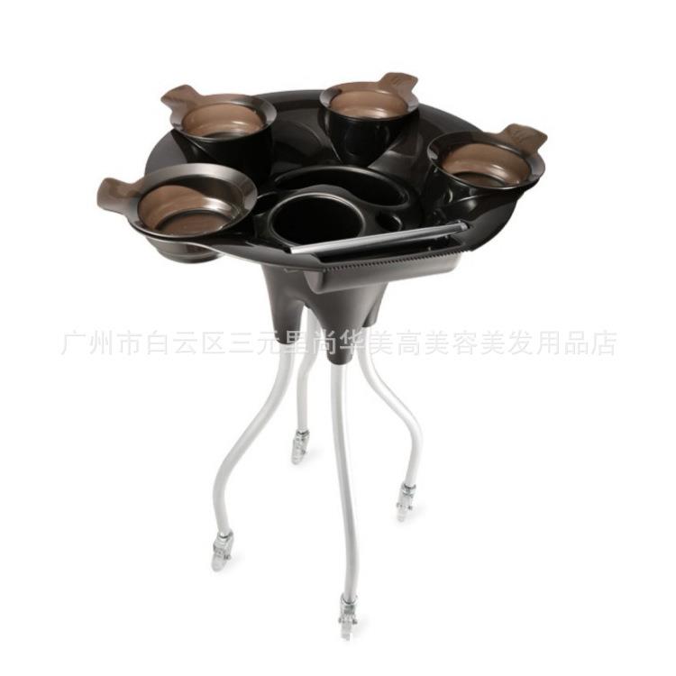 厂家直销 便携染碗架 发廊染发工具架车.染发工具车源头工厂