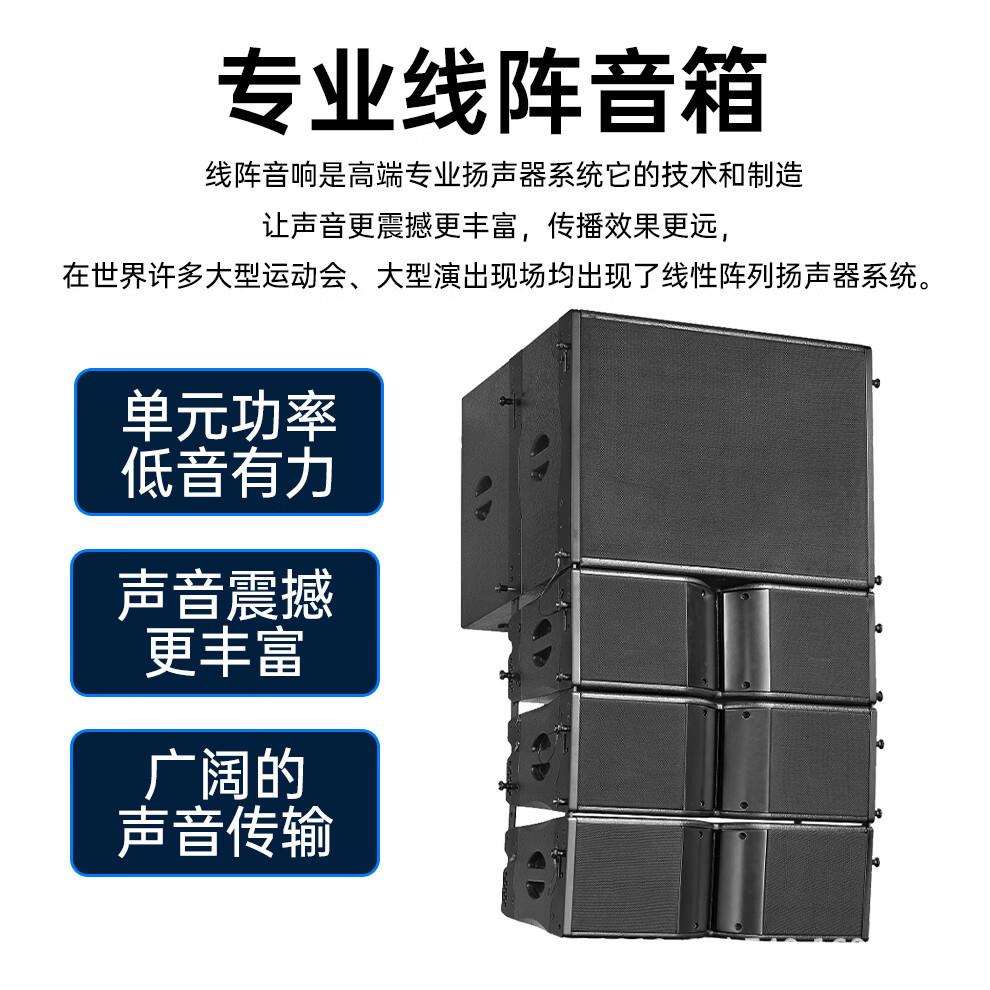 宏视道双10吋+单18吋超低线阵音箱线阵音箱套装组合HSD-LA-2010
