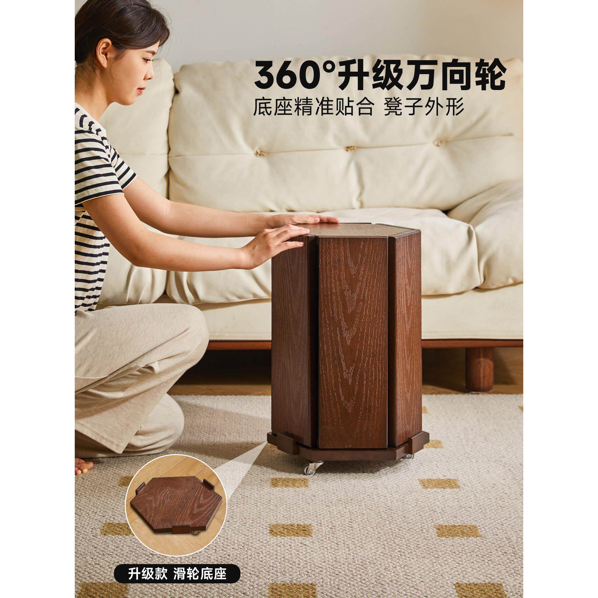 艺柳园实木凳子可叠约放板凳家用桌餐椅木凳498收纳凳组合凳餐简