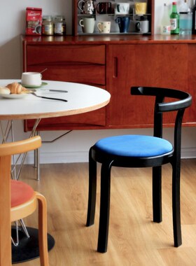 号角屋 8000 Series椅中古实木家用复古椅子小户型靠背餐桌椅