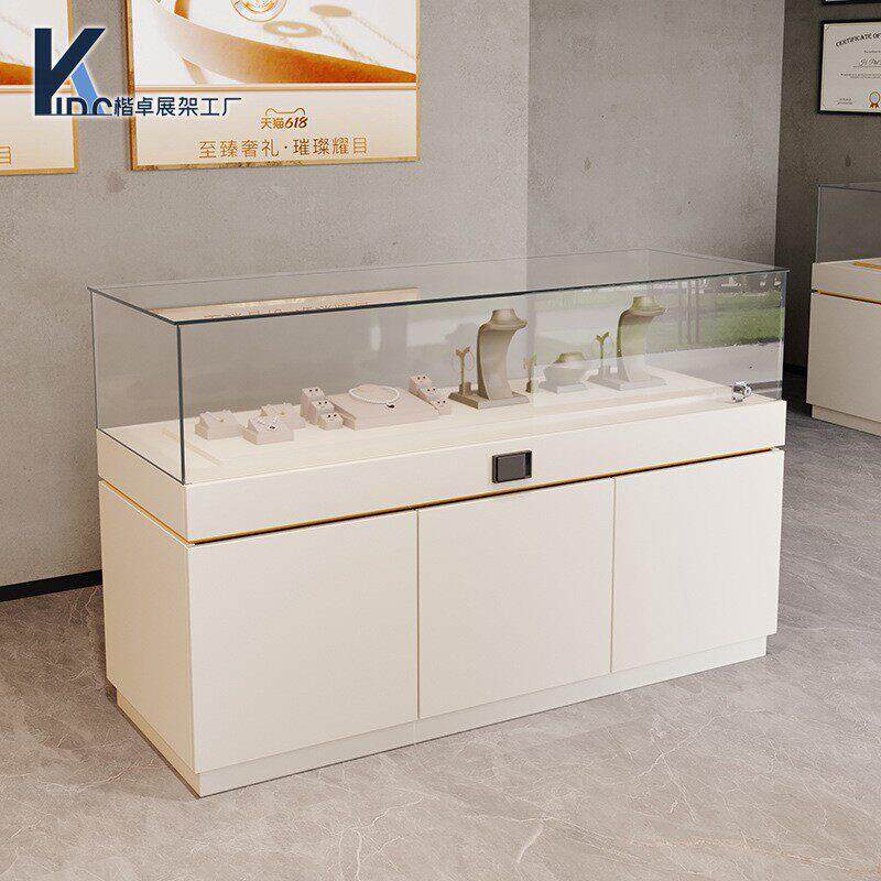 博物馆展柜瓷器精品木质展示柜古董珠首饰玻璃柜台产品展览柜台